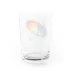 BONZEWORKSのレインボーアンブレラ Water Glass :back