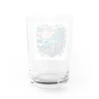 wワンダーワールドwのサーフeight Water Glass :back