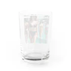 smoking-alcoholの水着の美女 Water Glass :back