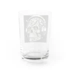 wワンダーワールドwのSKULL013 Water Glass :back