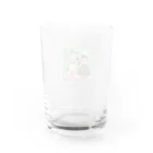 ぷぷオレンジのわんわん美容室 Water Glass :back