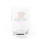 KANAANitemsの大田黒武生オフィシャルグッズ Water Glass :back