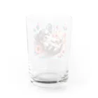 癒しのショップのエンジェルチワワ Water Glass :back