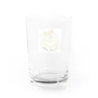 miiinikoの柴犬のえーあいくん Water Glass :back