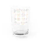 ハワイライフのアロハシャツ犬 Water Glass :back