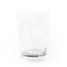 nanaqsaの獅子と牡丹 Water Glass :back