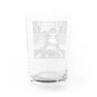 ２５GoodsShopのミキサー猫A Water Glass :back