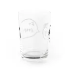 hissy fitzのイケカテよいしょおじさん(ハゲver) Water Glass :back