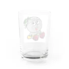 あじまるくんのあじまるくんのみかんジュース専門グラス Water Glass :back