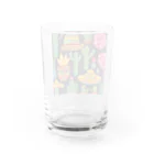 HOSHI-TANEKO🌠の🌵サボテンとソンブレロ👒✨ Water Glass :back