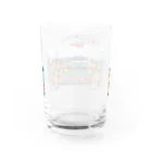 似顔絵 オーダーメイド展開／たんねん工房の梶野さん・伊藤さん／ツーショット Water Glass :back