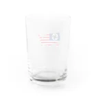 ヨシアスss武装親衛隊大将(ナチ党員幹部)のアメリカ国旗 Water Glass :back