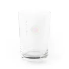 honoeのしんぼるず→かたつむりB Water Glass :back