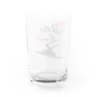 Saori_k_cutpaper_artのBallet Lovers Ballerina Water Glass :back