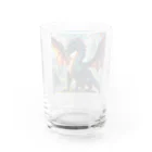 ミヤさんの王道ドラゴン Water Glass :back