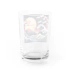 8890の浮世絵 Water Glass :back