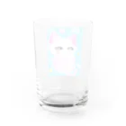 Rosie & sunflowersのチピンクちゃん Water Glass :back