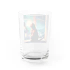 force-11za28の窓辺に佇む猫 Water Glass :back