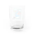 しりとりの湿度100％ Water Glass :back