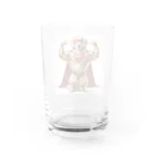 ROROAの無敵のヒーロー犬 Water Glass :back