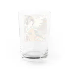 tamabestの浮世絵風美人図 Water Glass :back