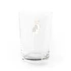 おかっぱガールのキノボリカンガルー Water Glass :back