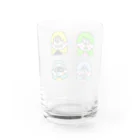 ★Mayamaya★の★ポップな女の子の笑顔★① Water Glass :back