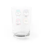 ★Mayamaya★の★ポップな女の子の笑顔★④ Water Glass :back