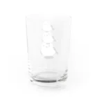 chicodeza by suzuriのシマエナガタワー Water Glass :back