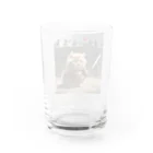 もふもふ日本史の剣もつねこ Water Glass :back