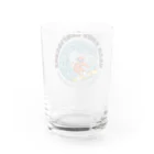 chataro123のWear Your Confidence: Clothes for Your Soul Water Glass :back