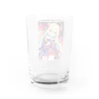 桜音の鬼娘 Water Glass :back