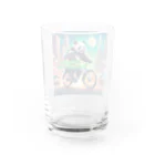 noiSutoaの疾走するパンダ Water Glass :back