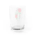 micyorina shopのmicyorina 「logo」RED 一部しんのすけ Water Glass :back