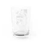 にゃんにゃんのねこいぬねこ Water Glass :back