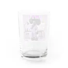 MsArtShopのINTJのトイプードル Water Glass :back