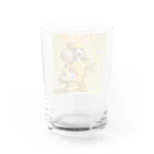 MsArtShopのISFPのトイプードル Water Glass :back