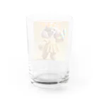 MsArtShopのESFPのトイプードル Water Glass :back