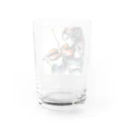 Tomohiro Shigaのお店の女性バイオリニスト Water Glass :back