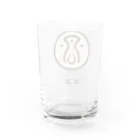 Shin〜HTのお店の不思議ロゴ Water Glass :back