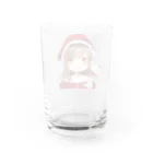 乾杯がーるずSHOPのKanpaiGirl「クリスマスちゃん」グラス Water Glass :back