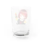 乾杯がーるずSHOPのKanpaiGirl「バーベQるガールちゃん」グラス Water Glass :back