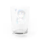 乾杯がーるずSHOPのKanpaiGirl「野球観戦ちゃん」グラス Water Glass :back