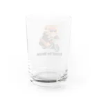 yuruTの地平線の彼方へ飛ぶにゃ Water Glass :back