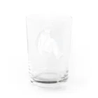 んちょんショップの三角座りんちょ Water Glass :back