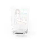 trypsin8080の浜辺のカフェで Water Glass :back