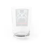 NaturalCanvasのhippo  * Global water crisis Water Glass :back