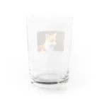 何でもありデザインの狐シリーズ Water Glass :back