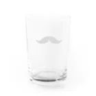 8890のヒゲ Water Glass :back