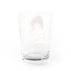 大切な君とのふとい猫 Water Glass :back